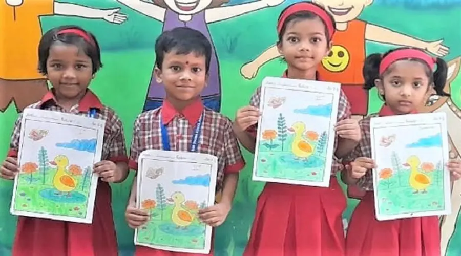 Pre-Primary Colouring Competition